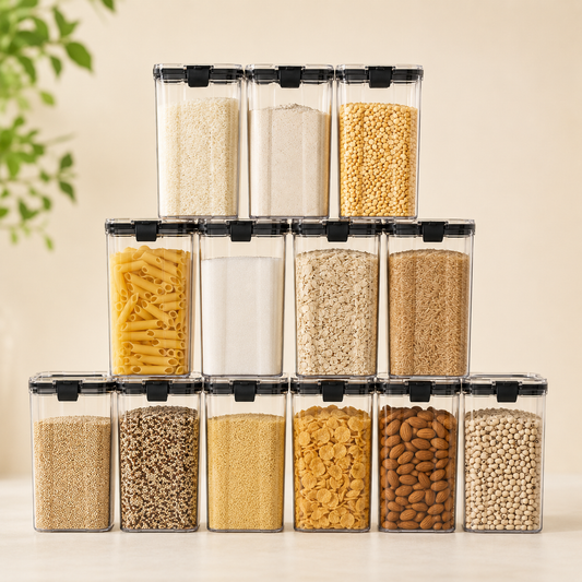 Airtight BPA-Free Food Storage Containers – Set of 12