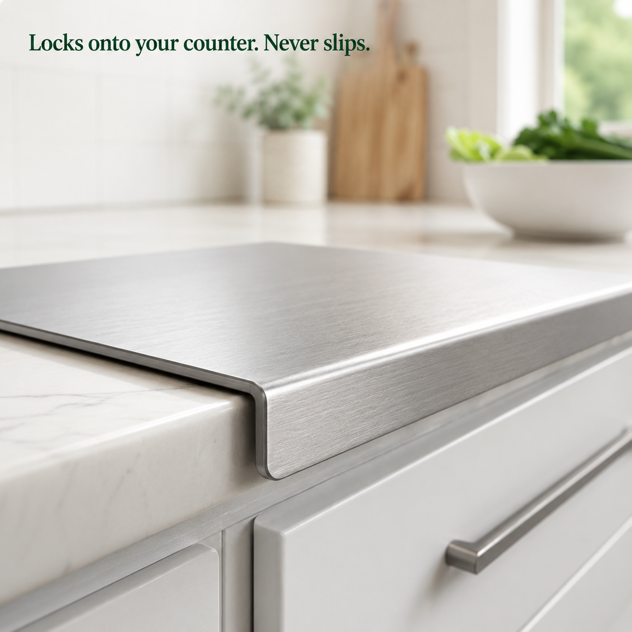 Stainless Steel Chopping Board — The Only Board Your Kitchen Needs
