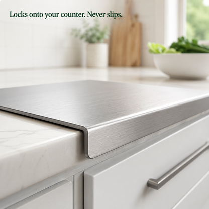 Stainless Steel Chopping Board — The Only Board Your Kitchen Needs
