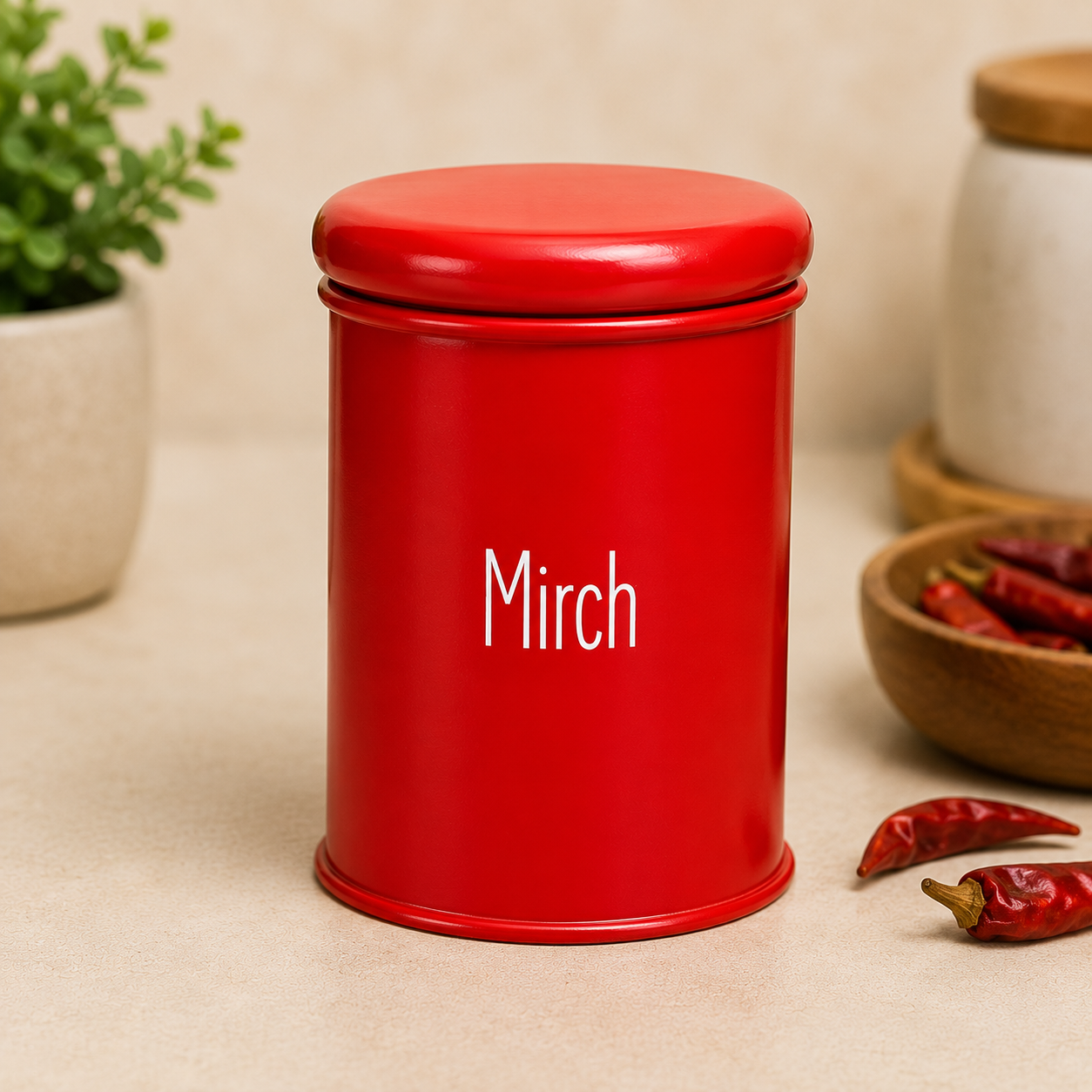 India's Favorite Spice Jar Set – 8 Airtight Jars, BPA-Free, Stackable